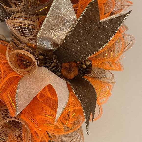 FALL Wreath-Happy Harvest - Picture 3 of 3